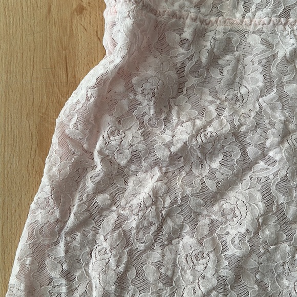 Pale pink Hanky Panky lace chemise medium - Picture 5 of 7